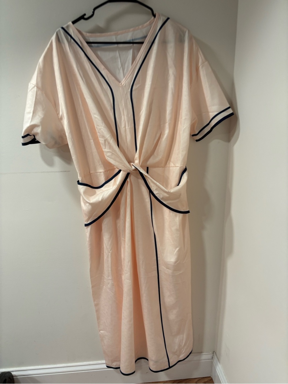 Light pink long dress